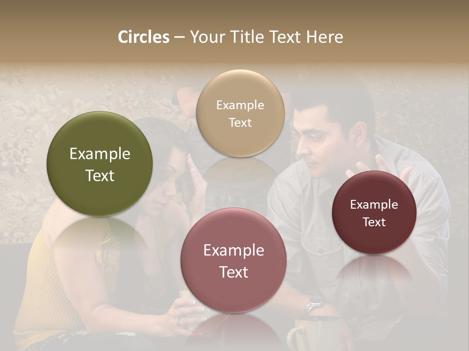 Boy Folded Arms Sad PowerPoint Template