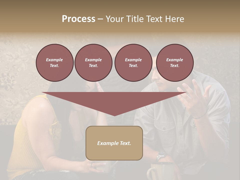 Boy Folded Arms Sad PowerPoint Template