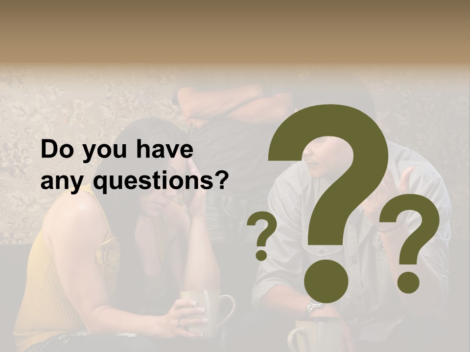 Boy Folded Arms Sad PowerPoint Template