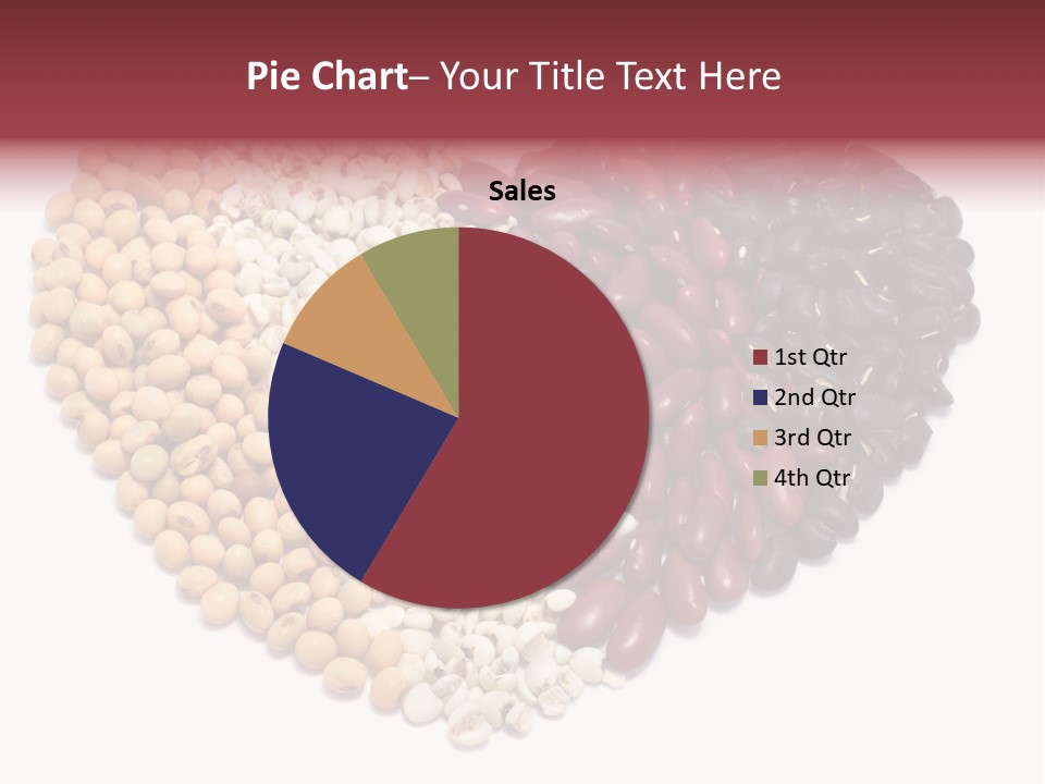 Split Red Organic PowerPoint Template