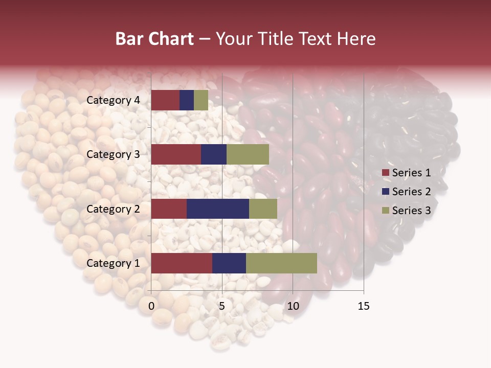 Split Red Organic PowerPoint Template