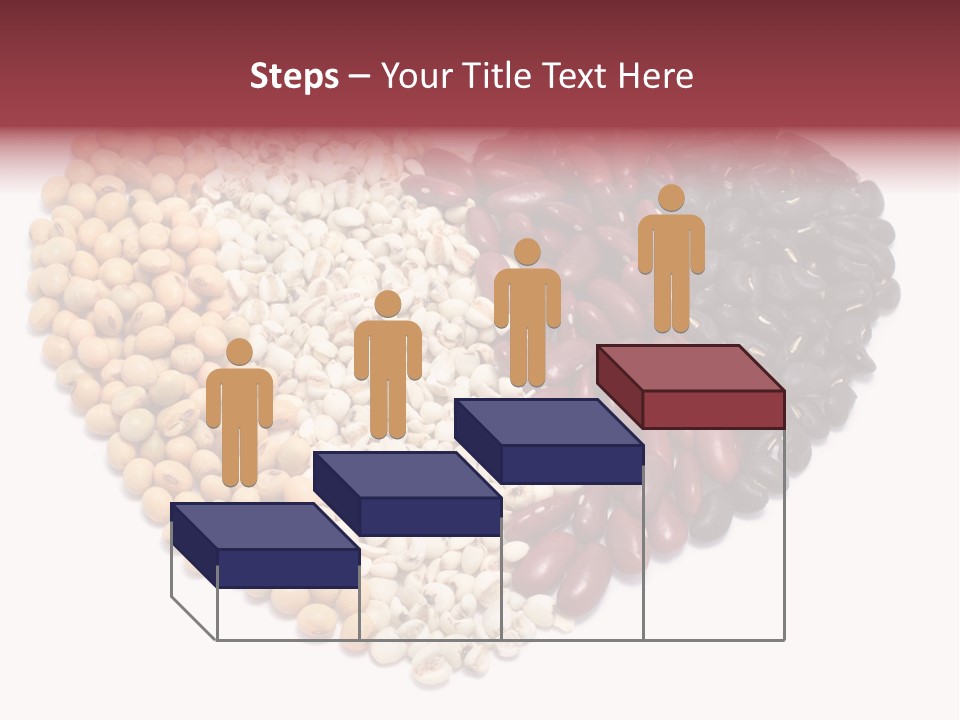 Split Red Organic PowerPoint Template