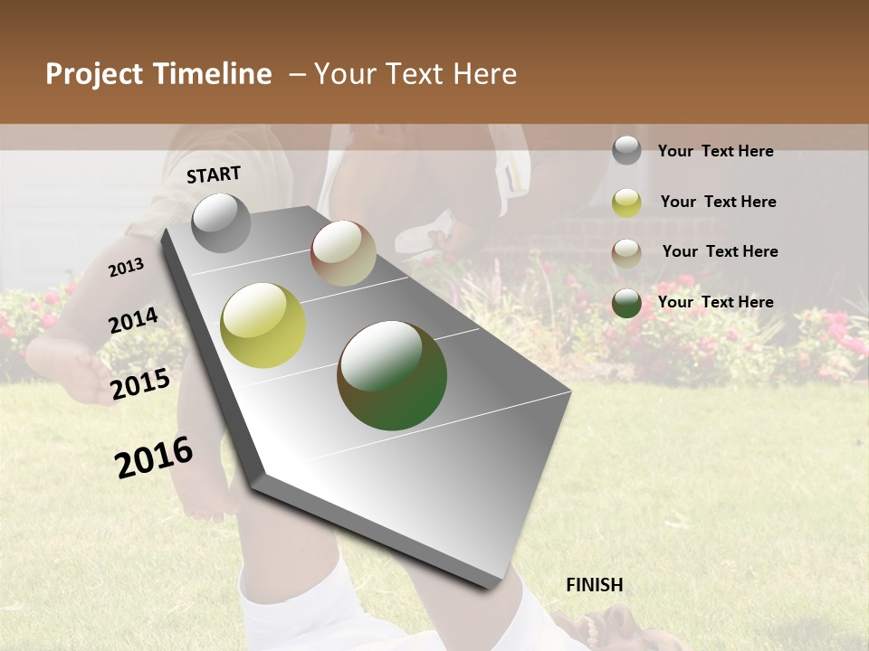 A Couple Of People That Are Laying In The Grass PowerPoint Template