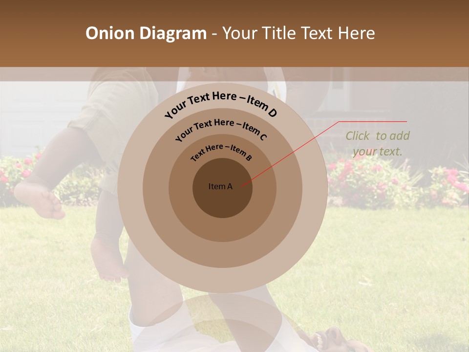 A Couple Of People That Are Laying In The Grass PowerPoint Template