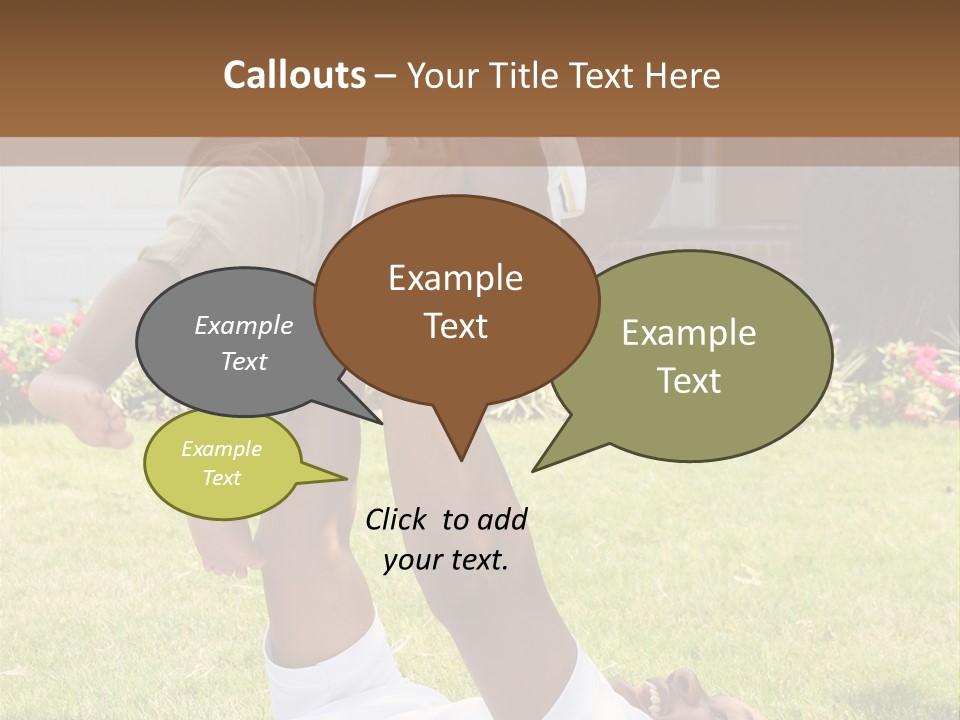 A Couple Of People That Are Laying In The Grass PowerPoint Template