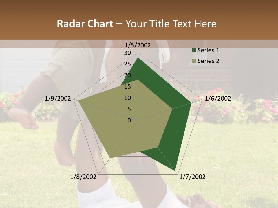 A Couple Of People That Are Laying In The Grass PowerPoint Template