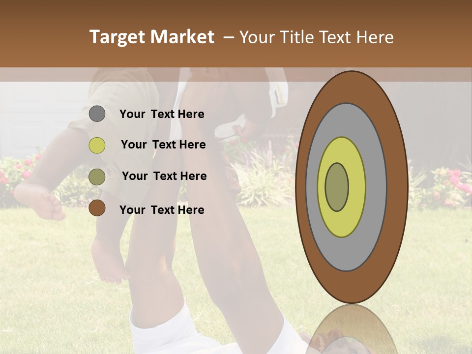 A Couple Of People That Are Laying In The Grass PowerPoint Template