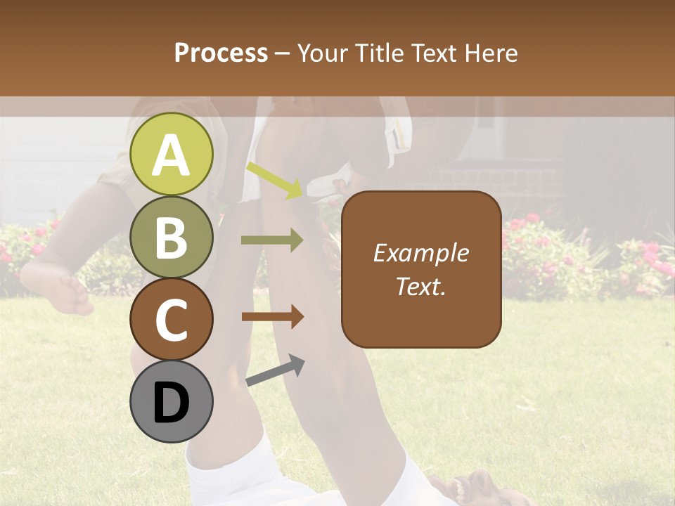 A Couple Of People That Are Laying In The Grass PowerPoint Template