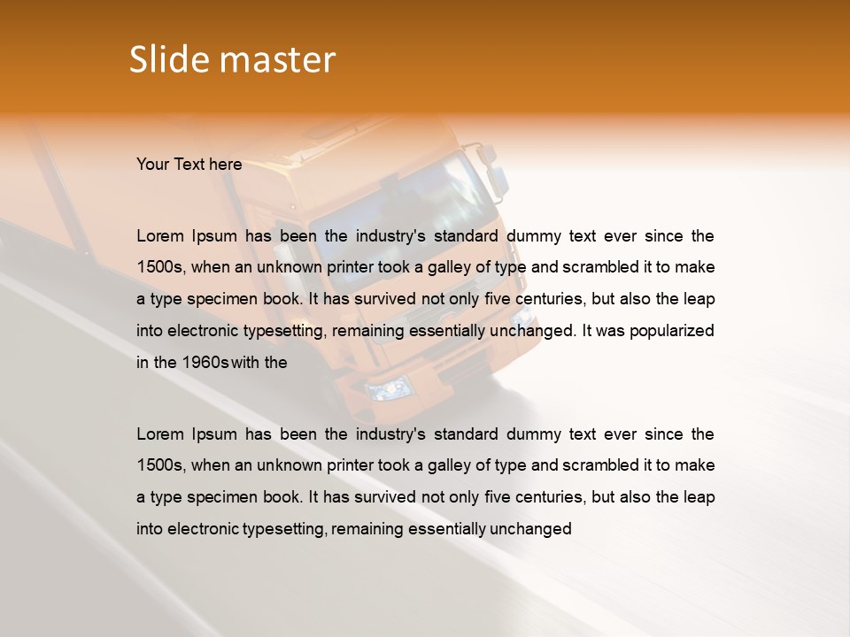 Plate French Macaroon PowerPoint Template