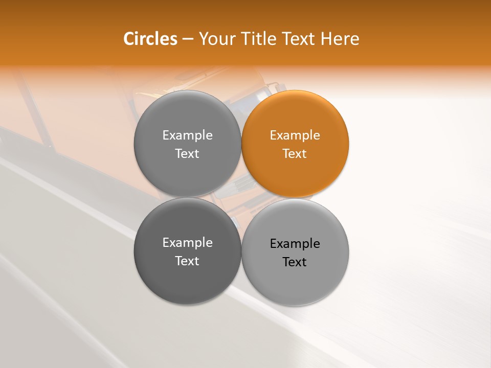 Plate French Macaroon PowerPoint Template