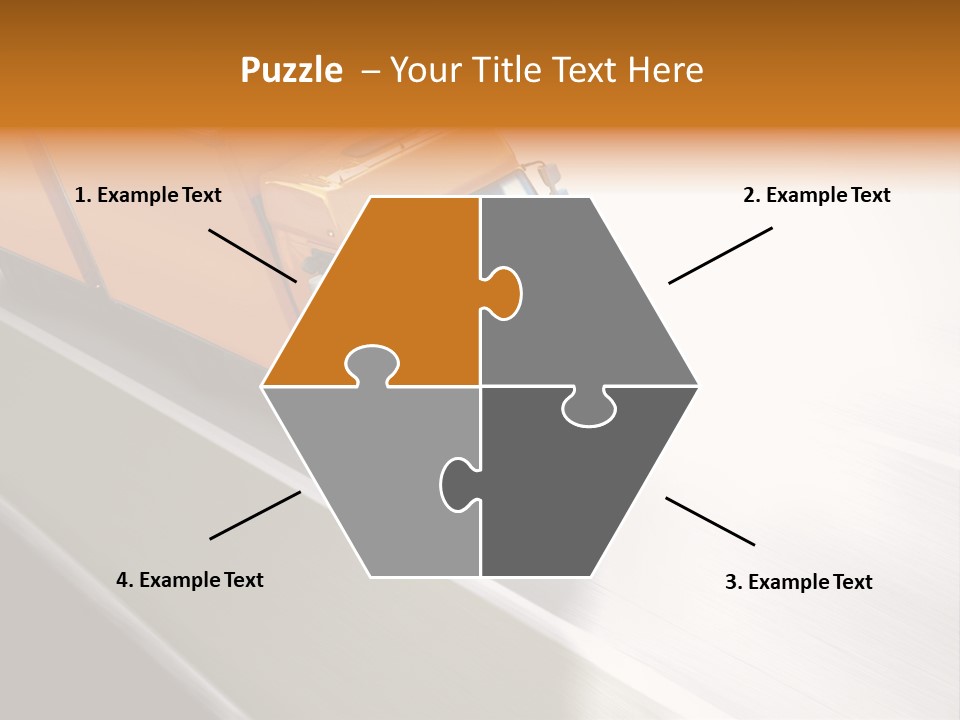 Plate French Macaroon PowerPoint Template