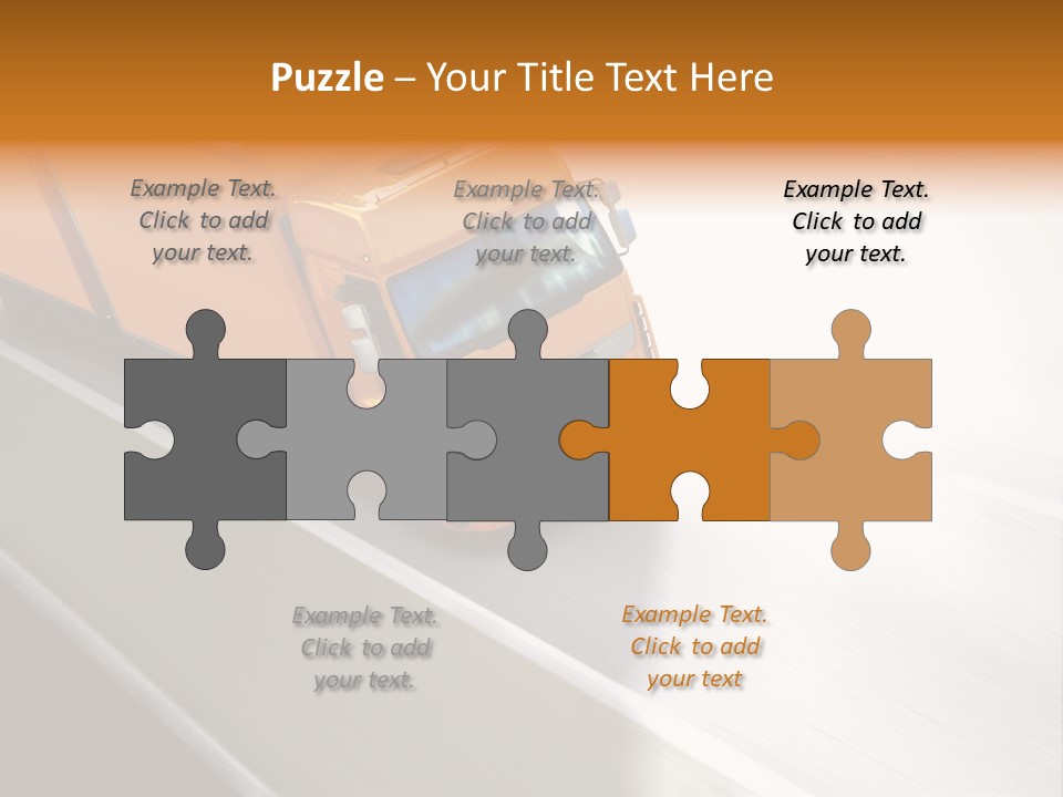 Plate French Macaroon PowerPoint Template