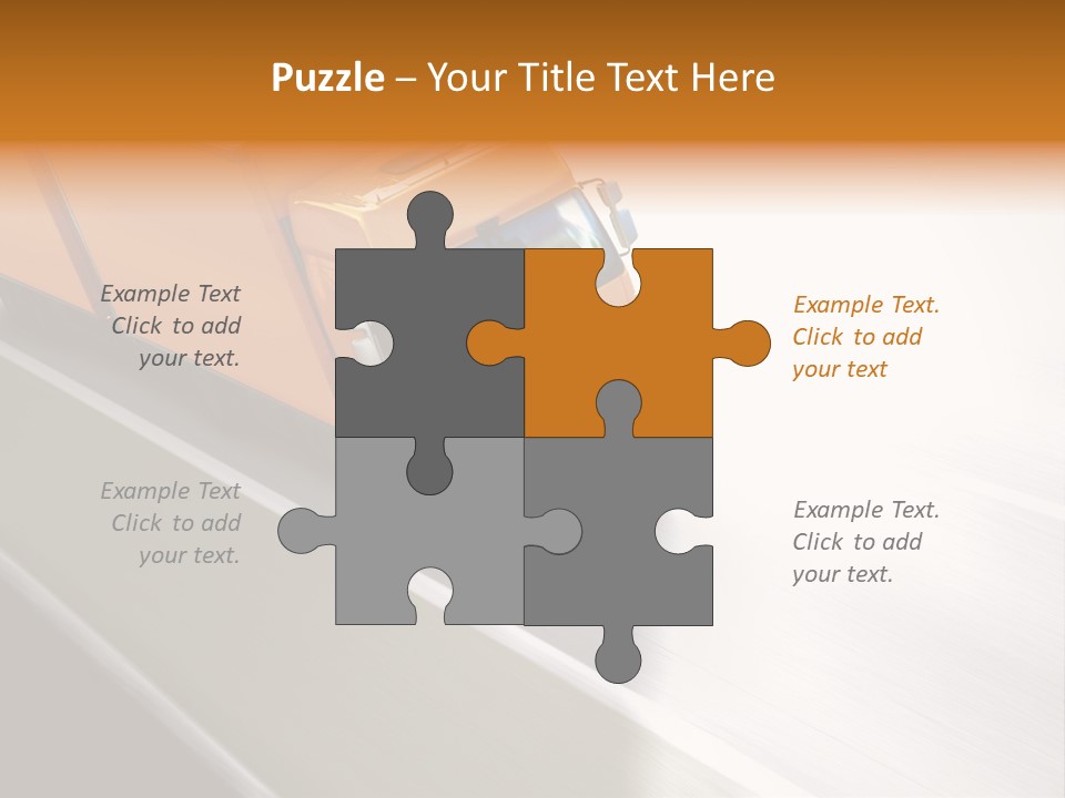 Plate French Macaroon PowerPoint Template