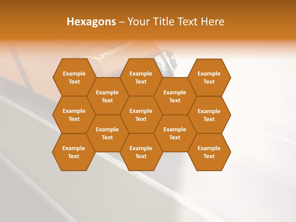 Plate French Macaroon PowerPoint Template