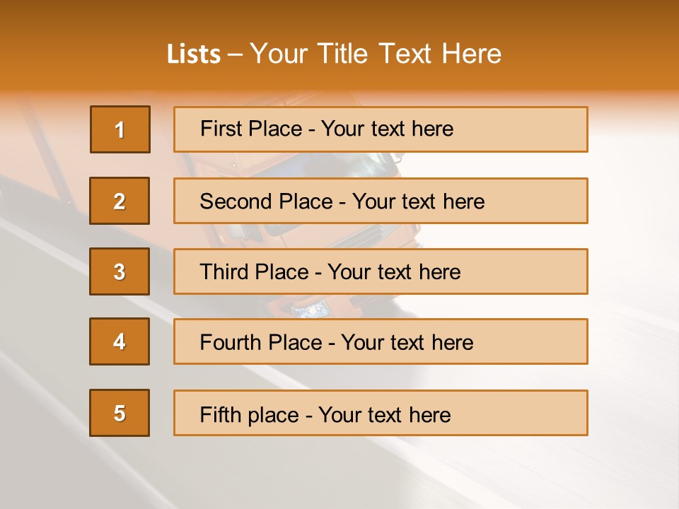 Plate French Macaroon PowerPoint Template