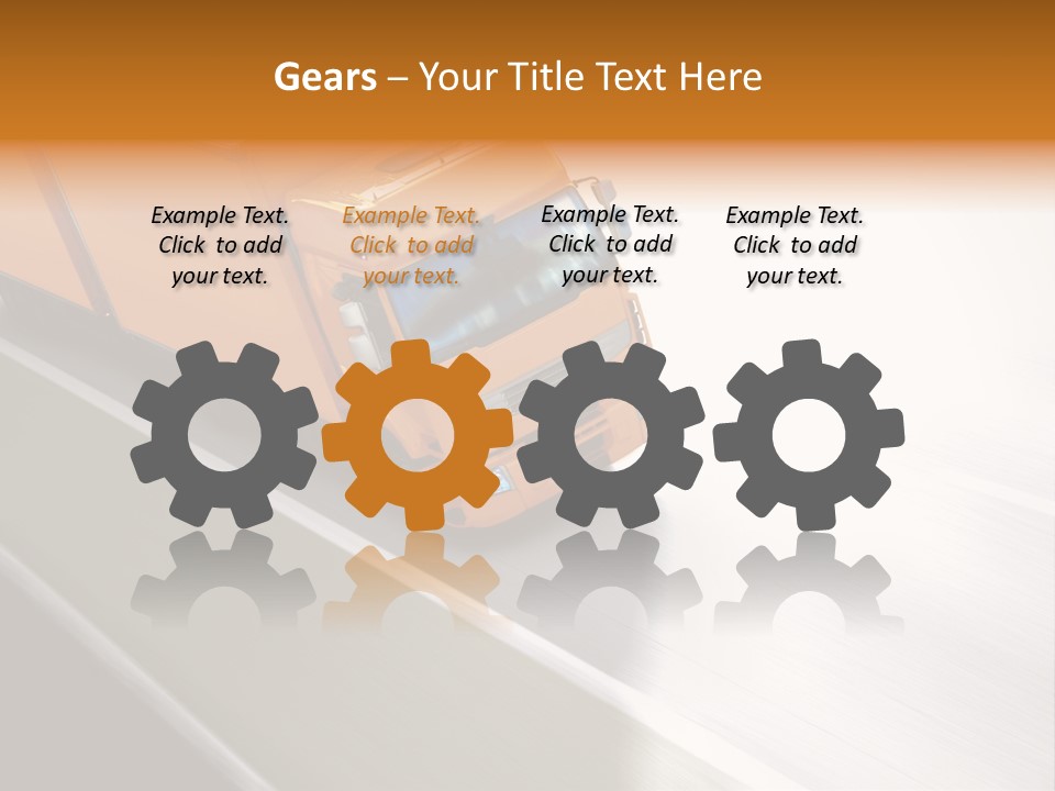 Plate French Macaroon PowerPoint Template