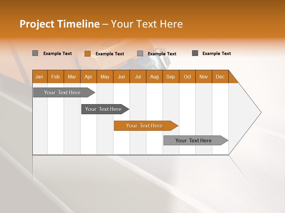 Plate French Macaroon PowerPoint Template