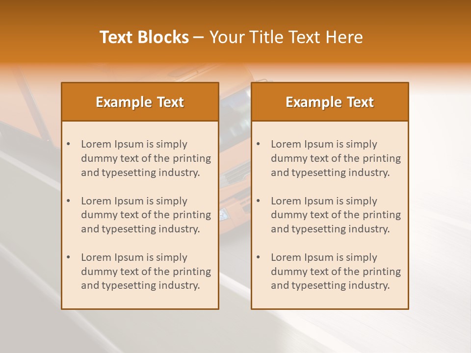 Plate French Macaroon PowerPoint Template