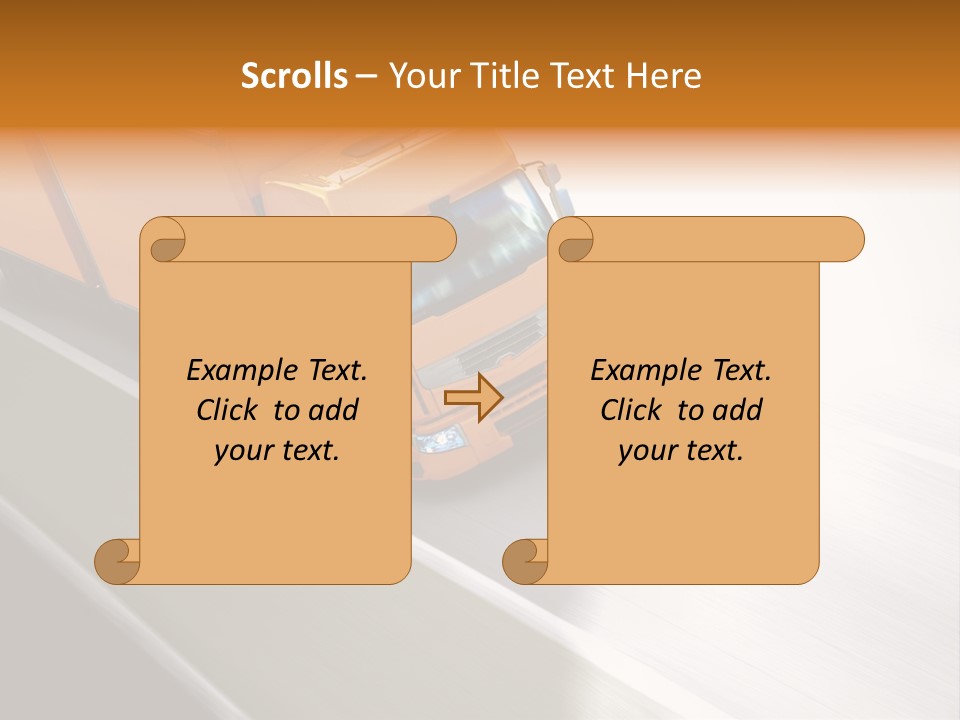 Plate French Macaroon PowerPoint Template