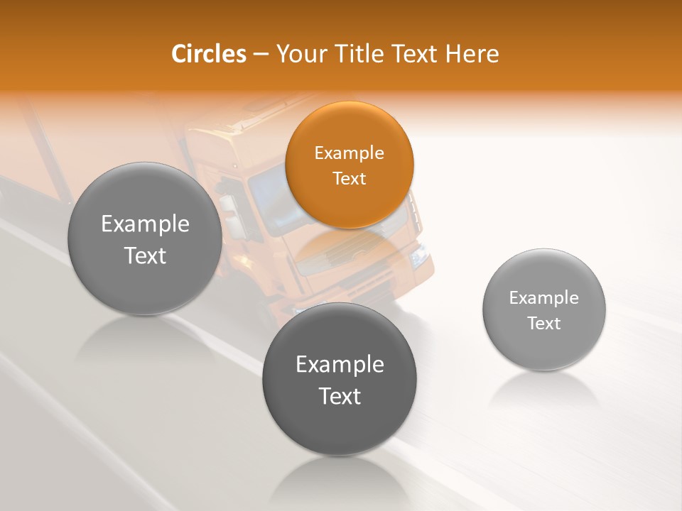 Plate French Macaroon PowerPoint Template