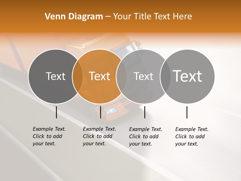 Plate French Macaroon PowerPoint Template