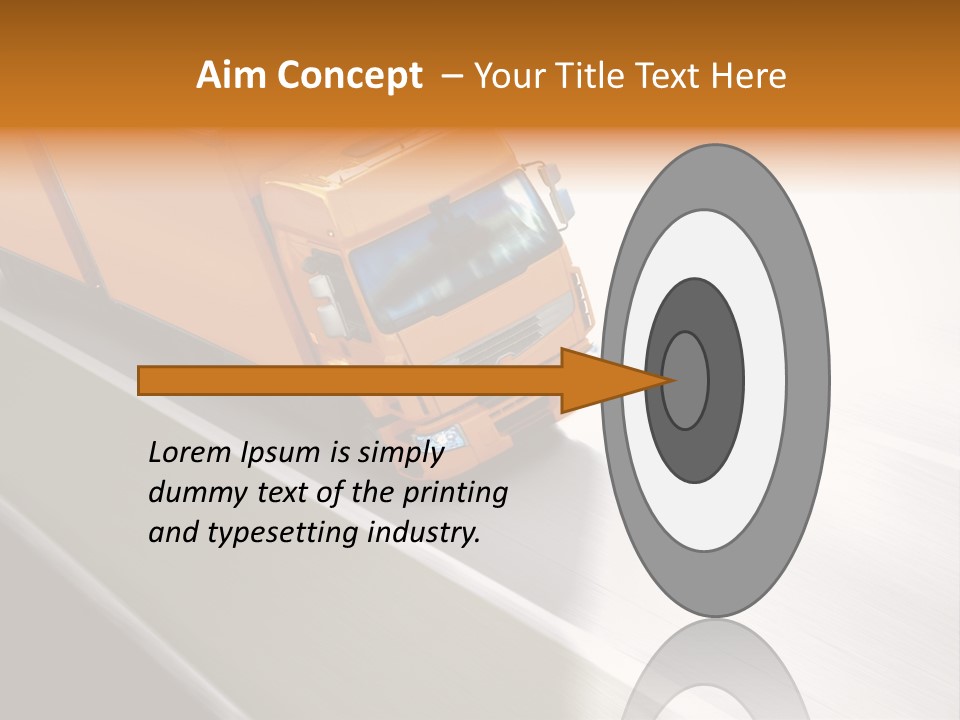 Plate French Macaroon PowerPoint Template