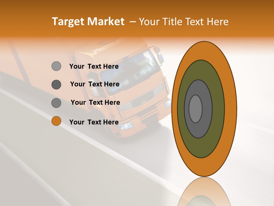 Plate French Macaroon PowerPoint Template