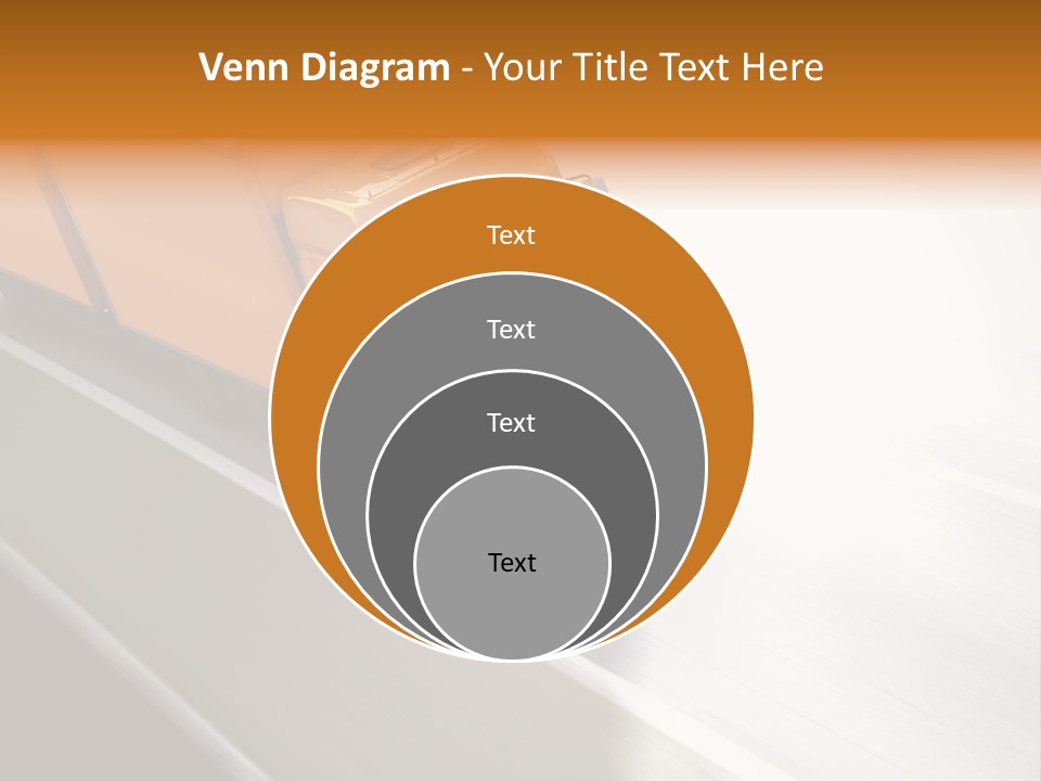 Plate French Macaroon PowerPoint Template