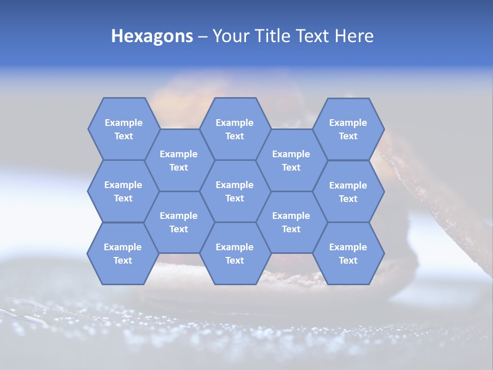 A Dessert With Raspberries On Top Of It PowerPoint Template