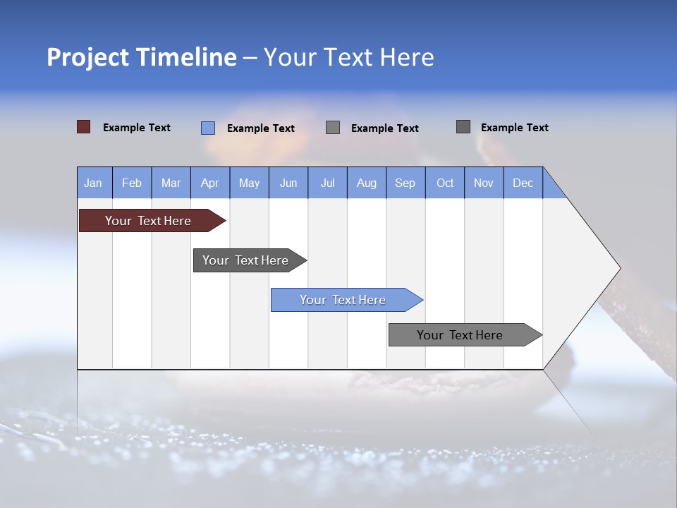 A Dessert With Raspberries On Top Of It PowerPoint Template