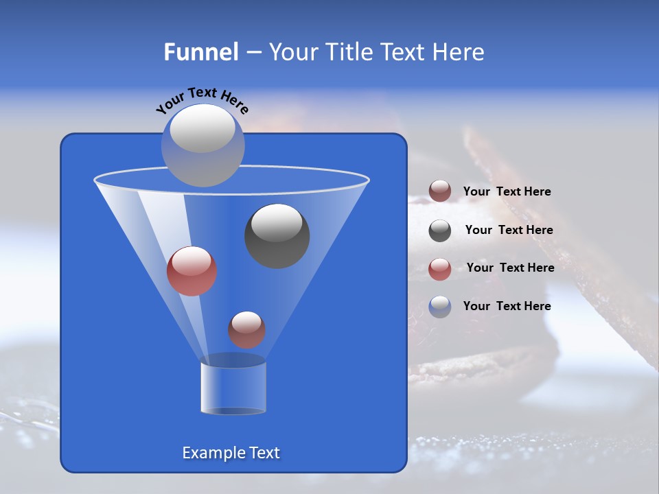 A Dessert With Raspberries On Top Of It PowerPoint Template