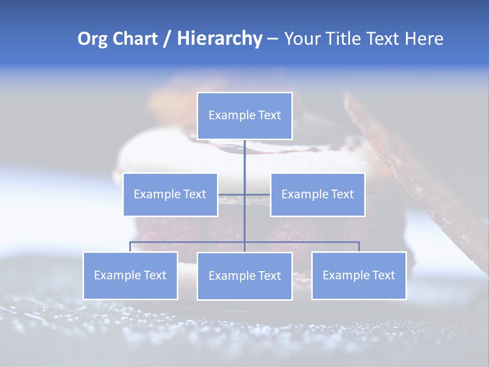 A Dessert With Raspberries On Top Of It PowerPoint Template