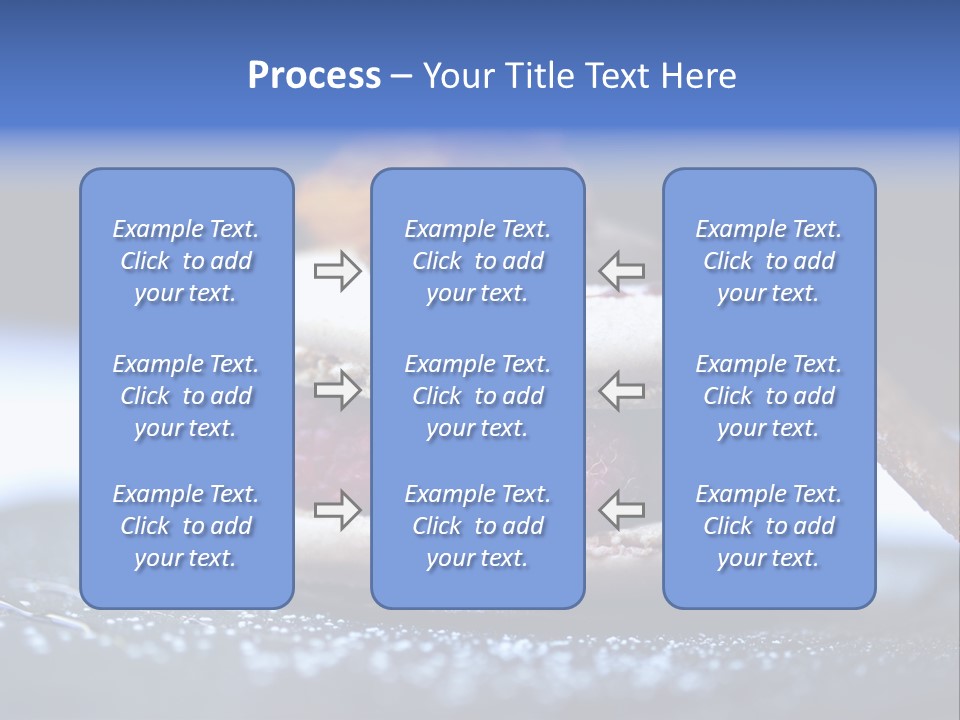 A Dessert With Raspberries On Top Of It PowerPoint Template