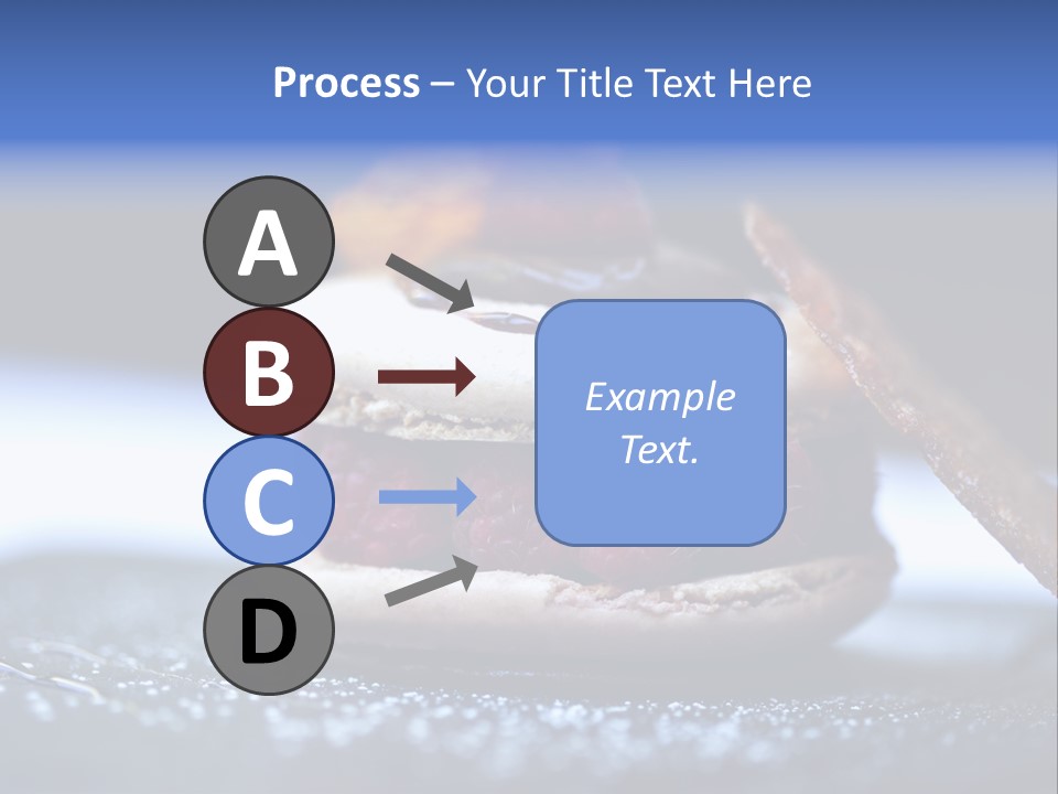 A Dessert With Raspberries On Top Of It PowerPoint Template