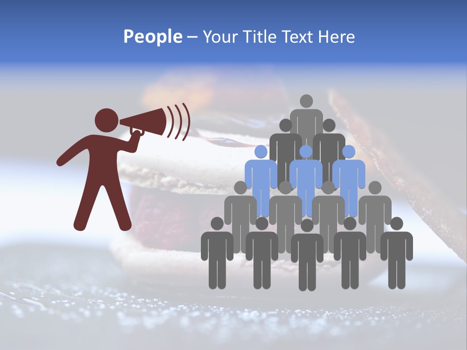 A Dessert With Raspberries On Top Of It PowerPoint Template