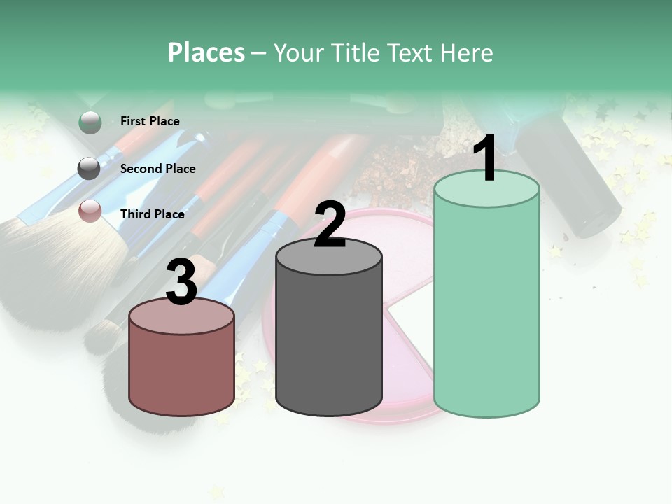 Fashion Make Cosmetic PowerPoint Template