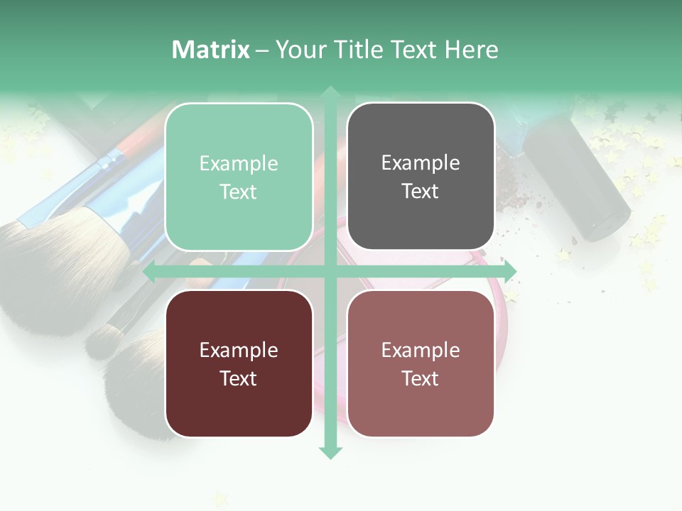 Fashion Make Cosmetic PowerPoint Template