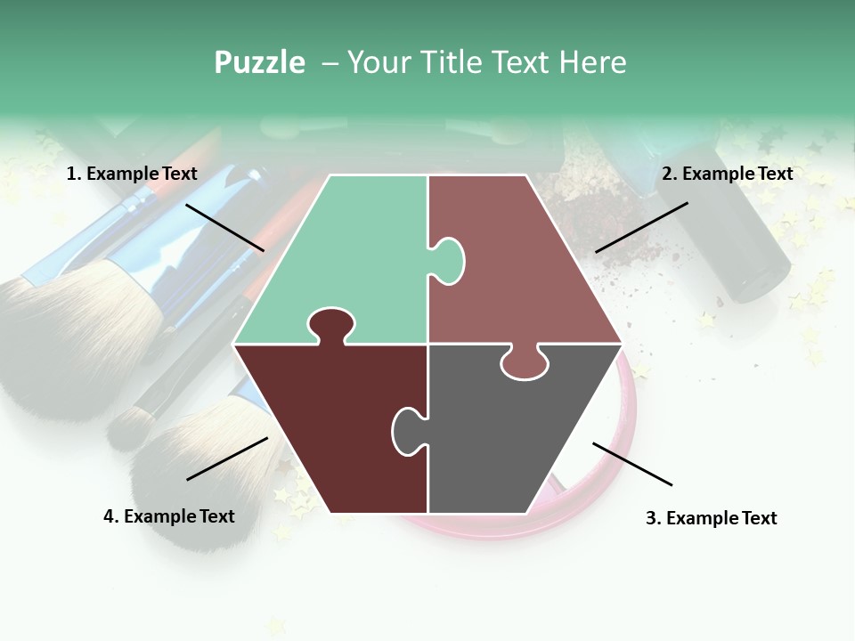 Fashion Make Cosmetic PowerPoint Template