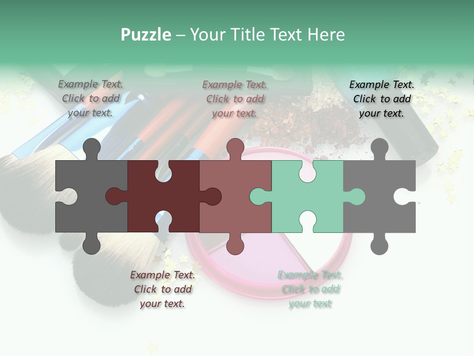 Fashion Make Cosmetic PowerPoint Template