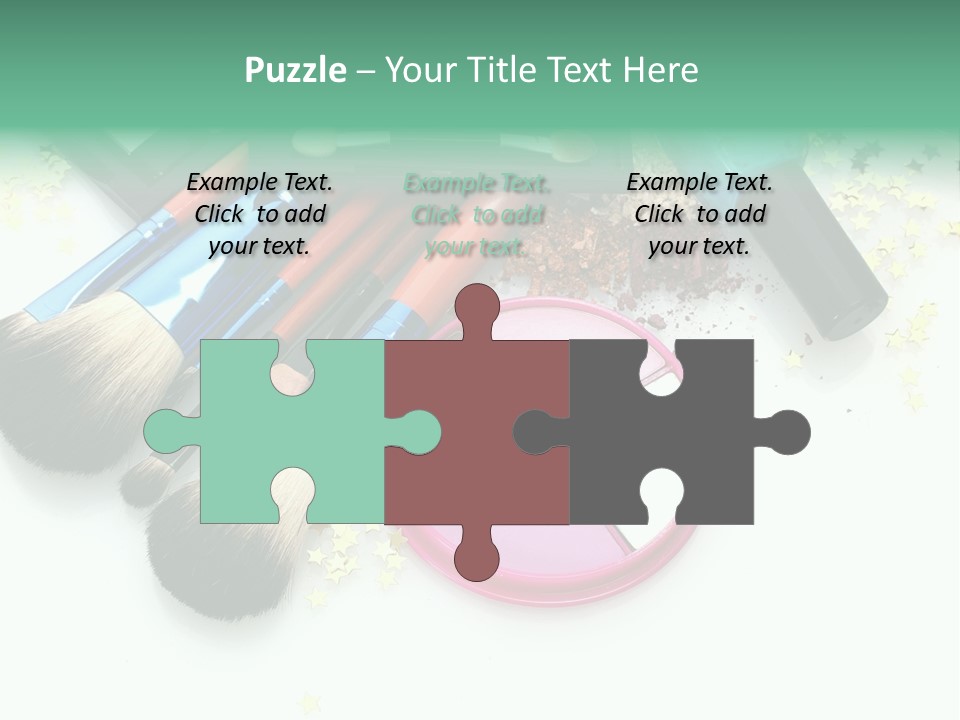 Fashion Make Cosmetic PowerPoint Template