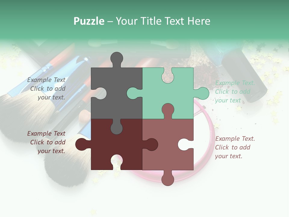 Fashion Make Cosmetic PowerPoint Template