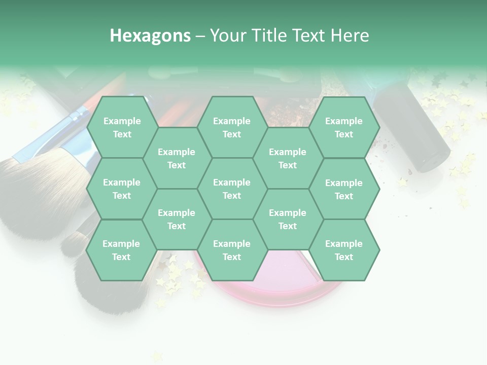 Fashion Make Cosmetic PowerPoint Template