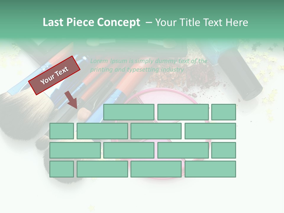 Fashion Make Cosmetic PowerPoint Template