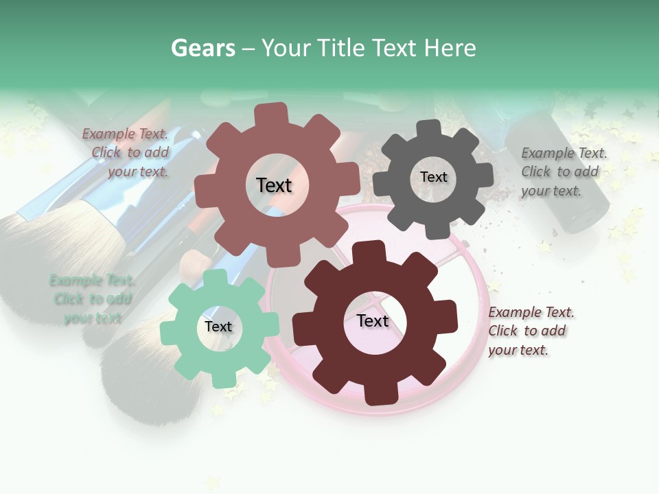 Fashion Make Cosmetic PowerPoint Template