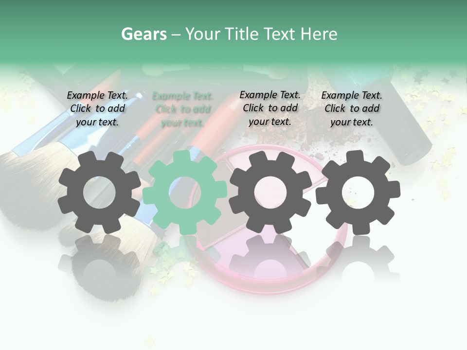 Fashion Make Cosmetic PowerPoint Template