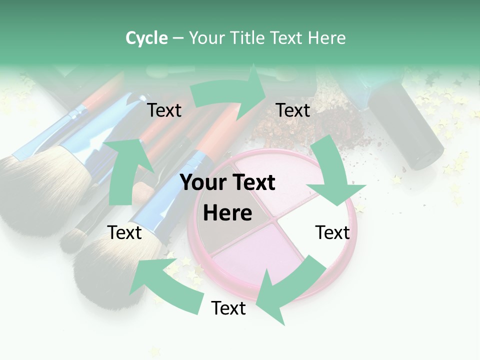 Fashion Make Cosmetic PowerPoint Template