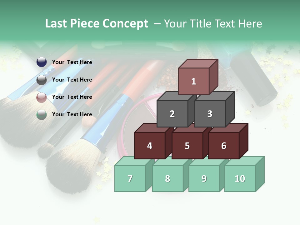 Fashion Make Cosmetic PowerPoint Template