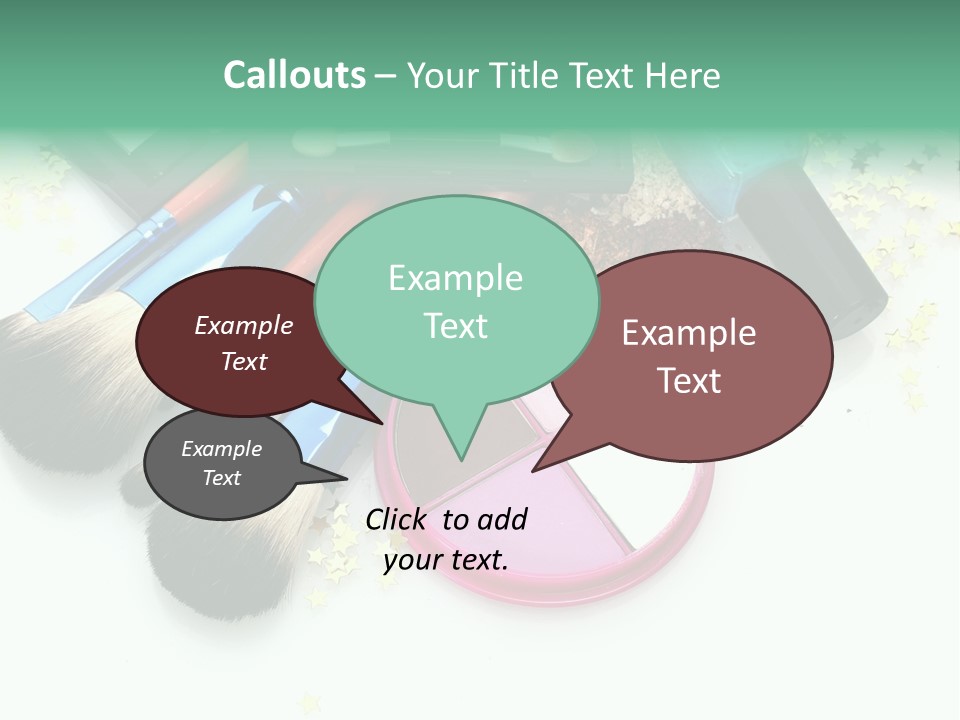 Fashion Make Cosmetic PowerPoint Template