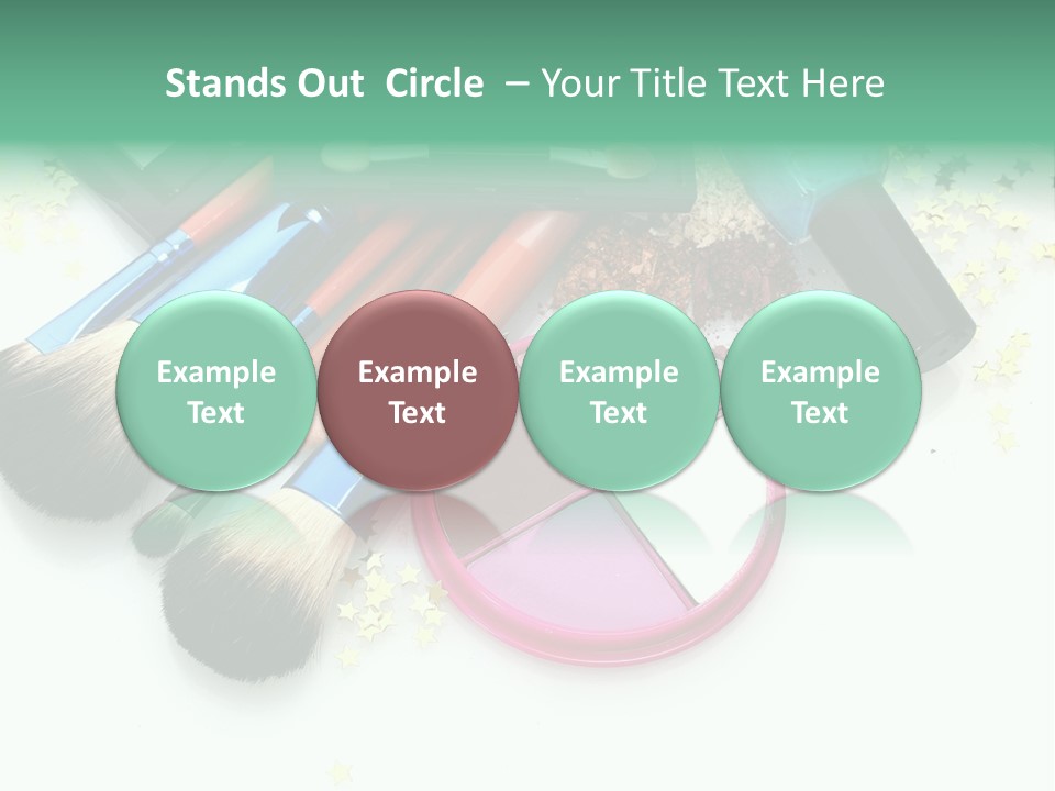 Fashion Make Cosmetic PowerPoint Template