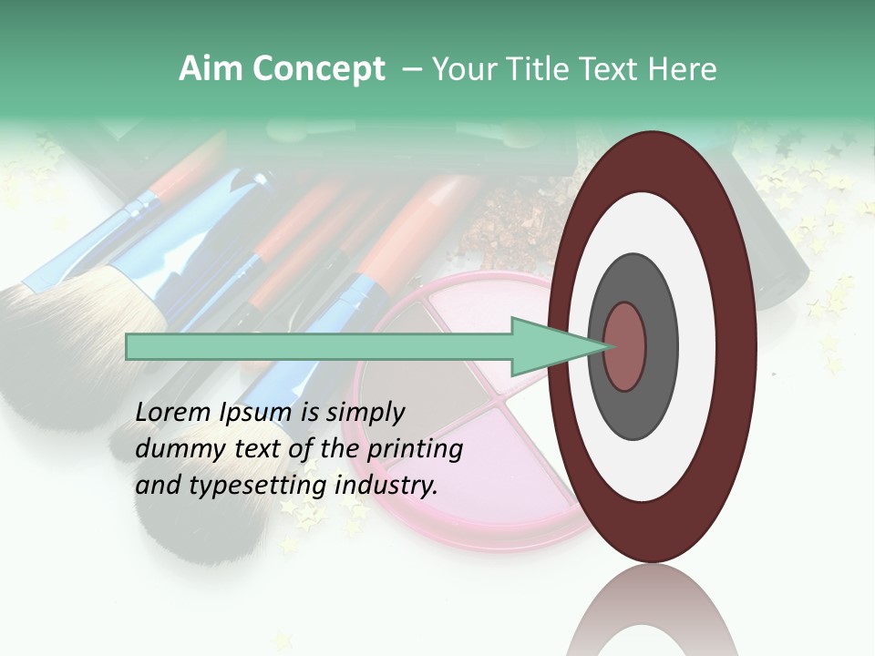 Fashion Make Cosmetic PowerPoint Template